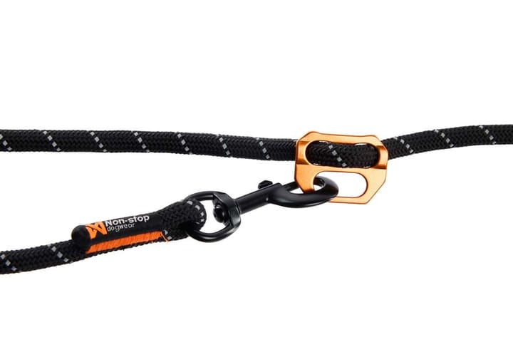 Non-stop Dogwear Rock Adjustable Leash Black Non-stop Dogwear