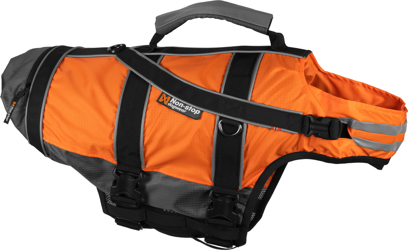 Non-stop Dogwear Safe Life Jacket Orange