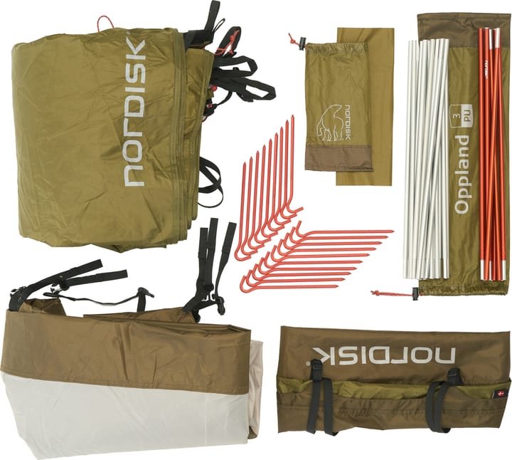 Nordisk Oppland 3 PU Tent Dark Olive Nordisk