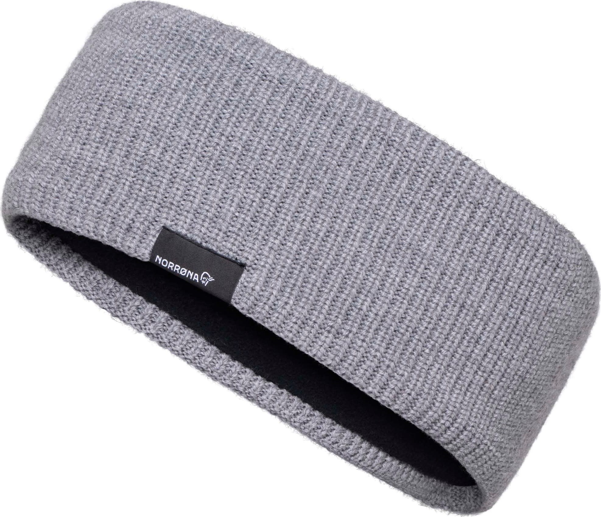 Norrøna /29 Heavy Merinoull Headband Grey Melange