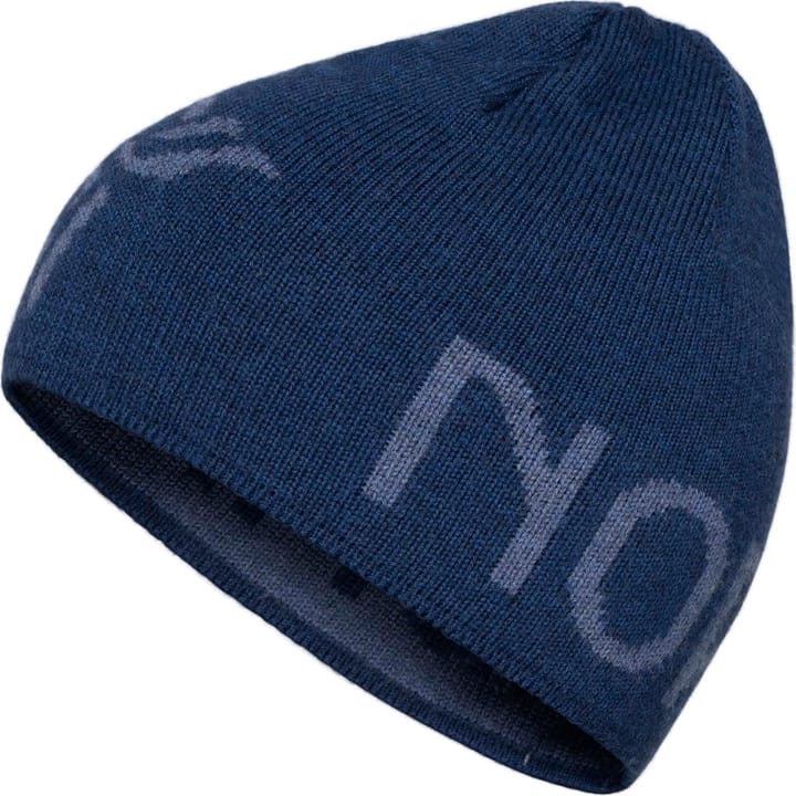 Norrøna /29 Merinoull Logo Beanie Indigo Night Melange Norrøna