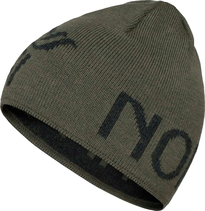 Norrøna /29 Merinoull Logo Beanie Olive Night Melange Norrøna