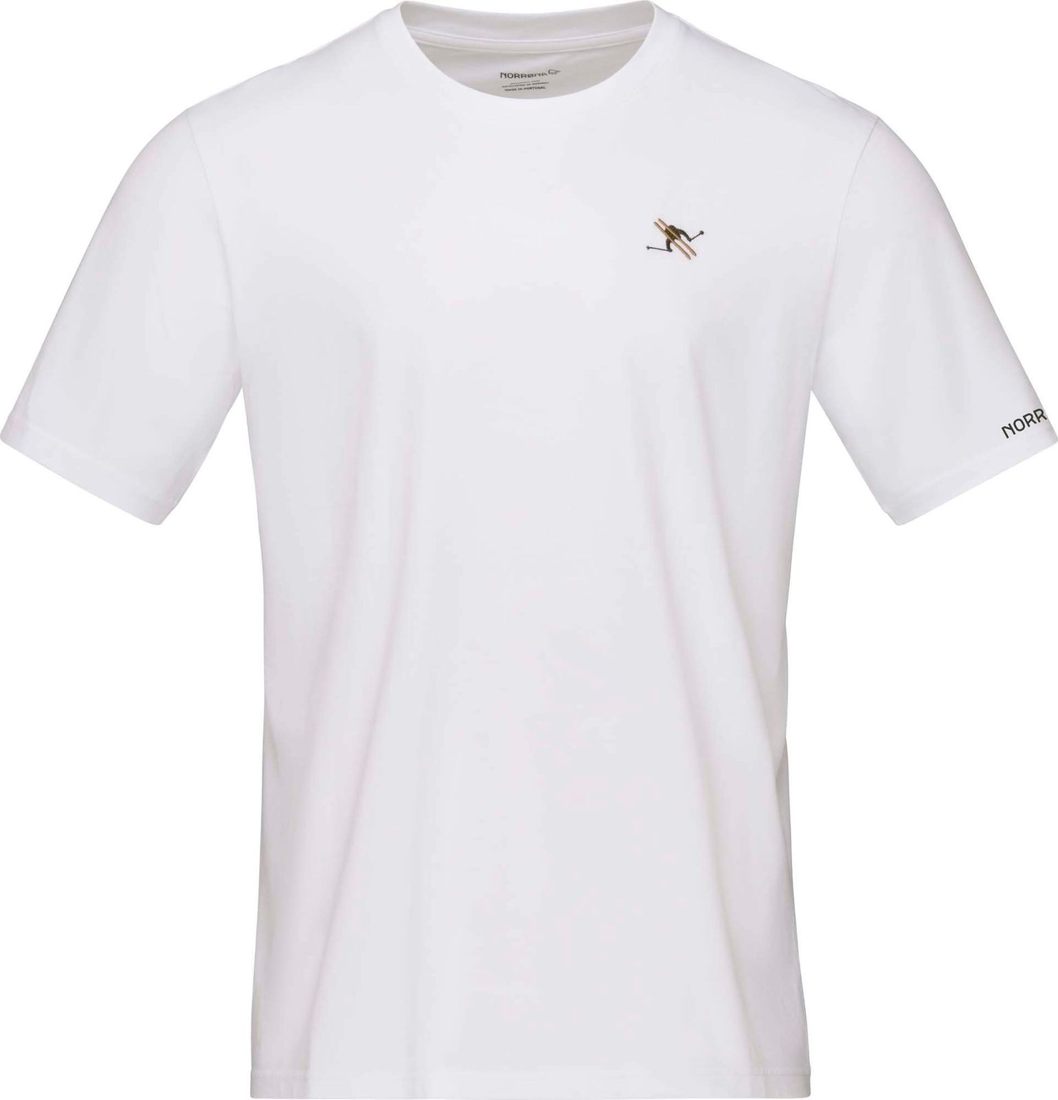 Norrøna Men's /29 Cotton Activity Embroidery T-Shirt Pure White