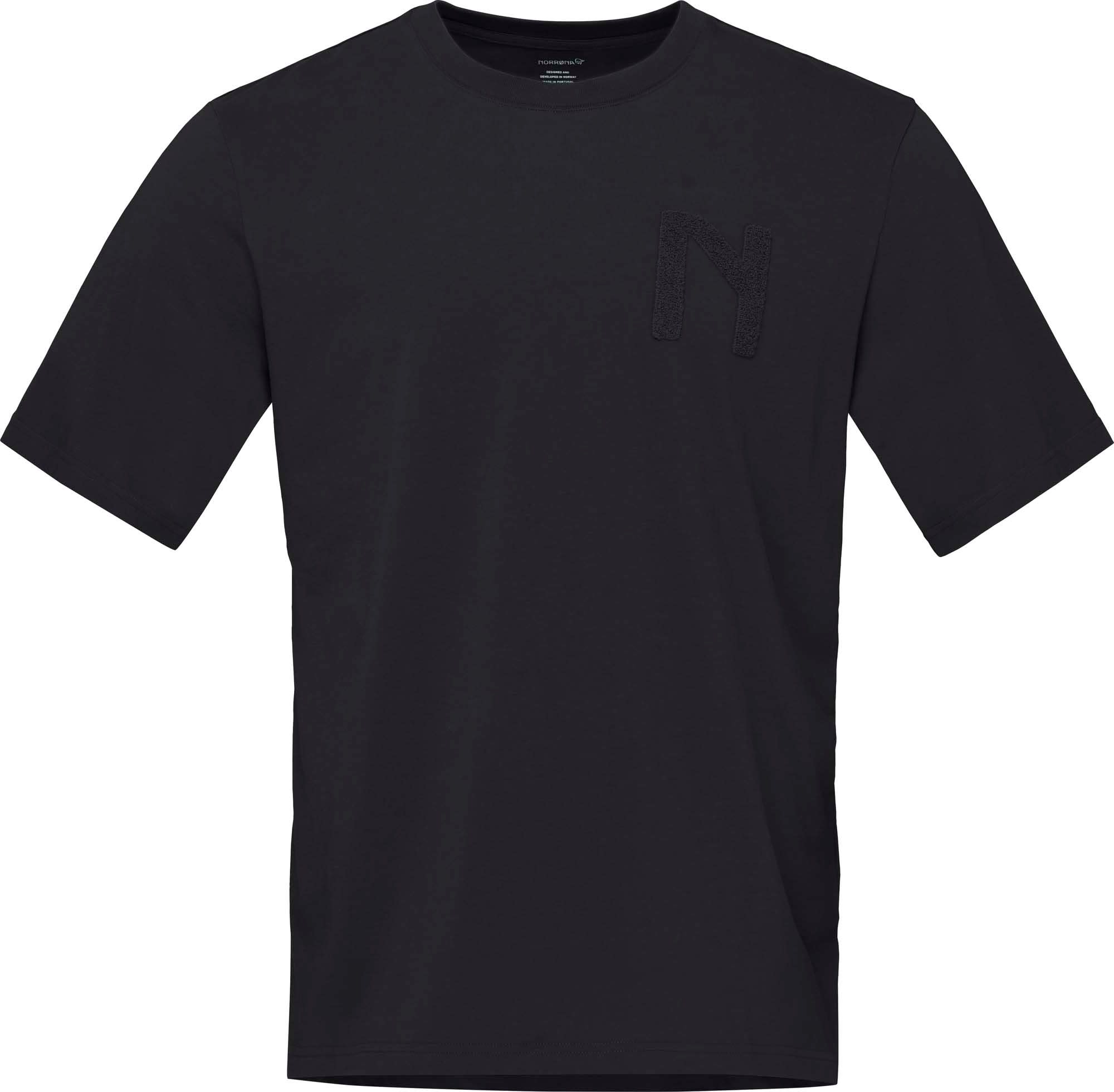 Men’s /29 Cotton College N T-Shirt Caviar