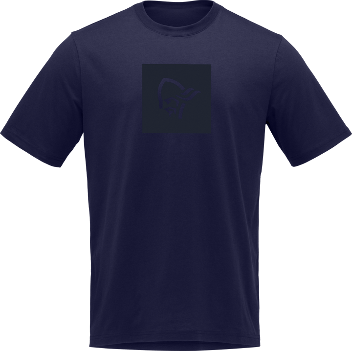 Norrøna Men's /29 Cotton Square Viking T-Shirt Indigo Night Norrøna