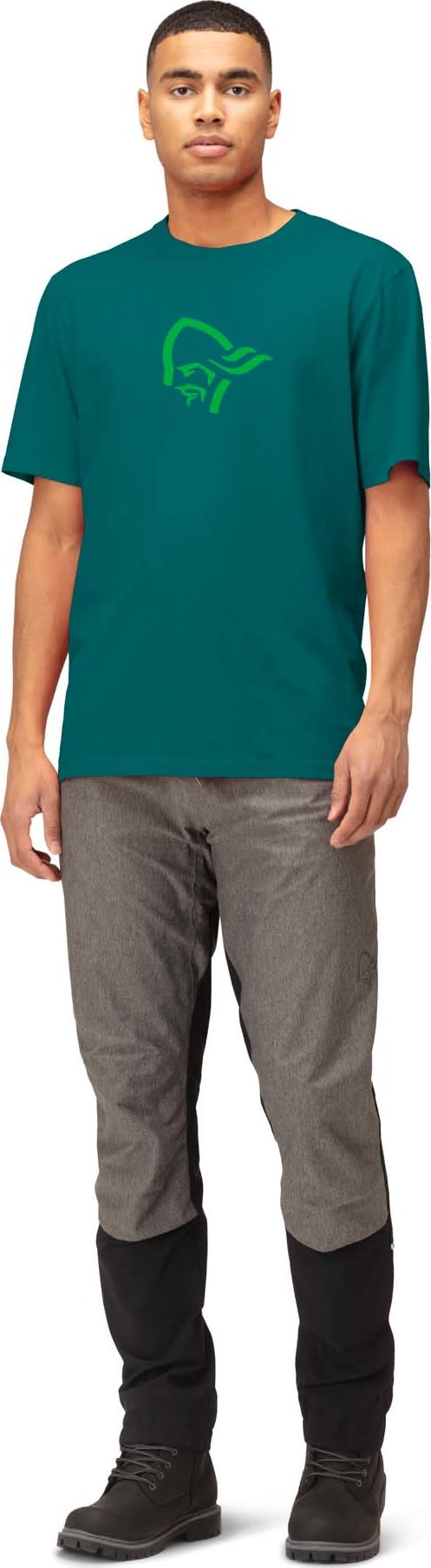 Norrøna Men's /29 Cotton Viking T-Shirt Everglade Norrøna