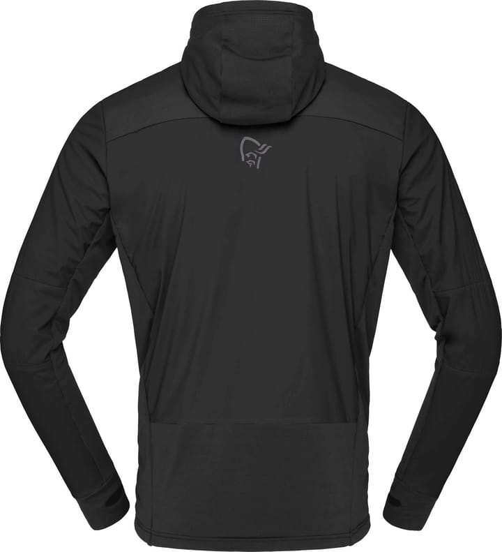 Norrøna Men's Falketind Alpha90 Insulated Zip Hood Caviar Norrøna