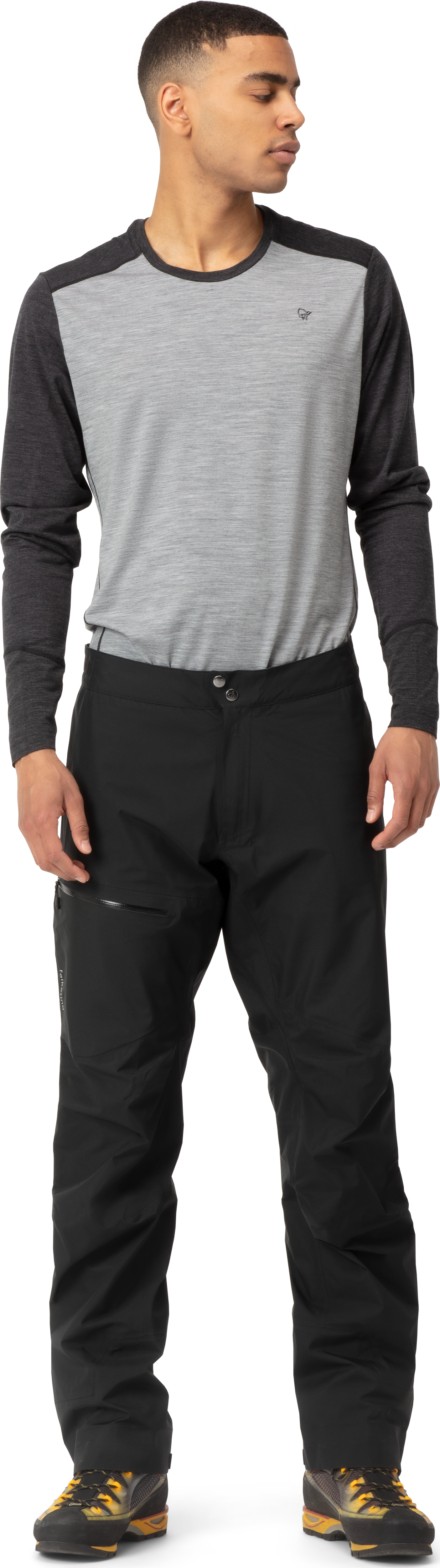 Gore Wear GORE® C3 GORE-TEX PACLITE® - Trousers - black/neon yellow/black -  Zalando.co.uk