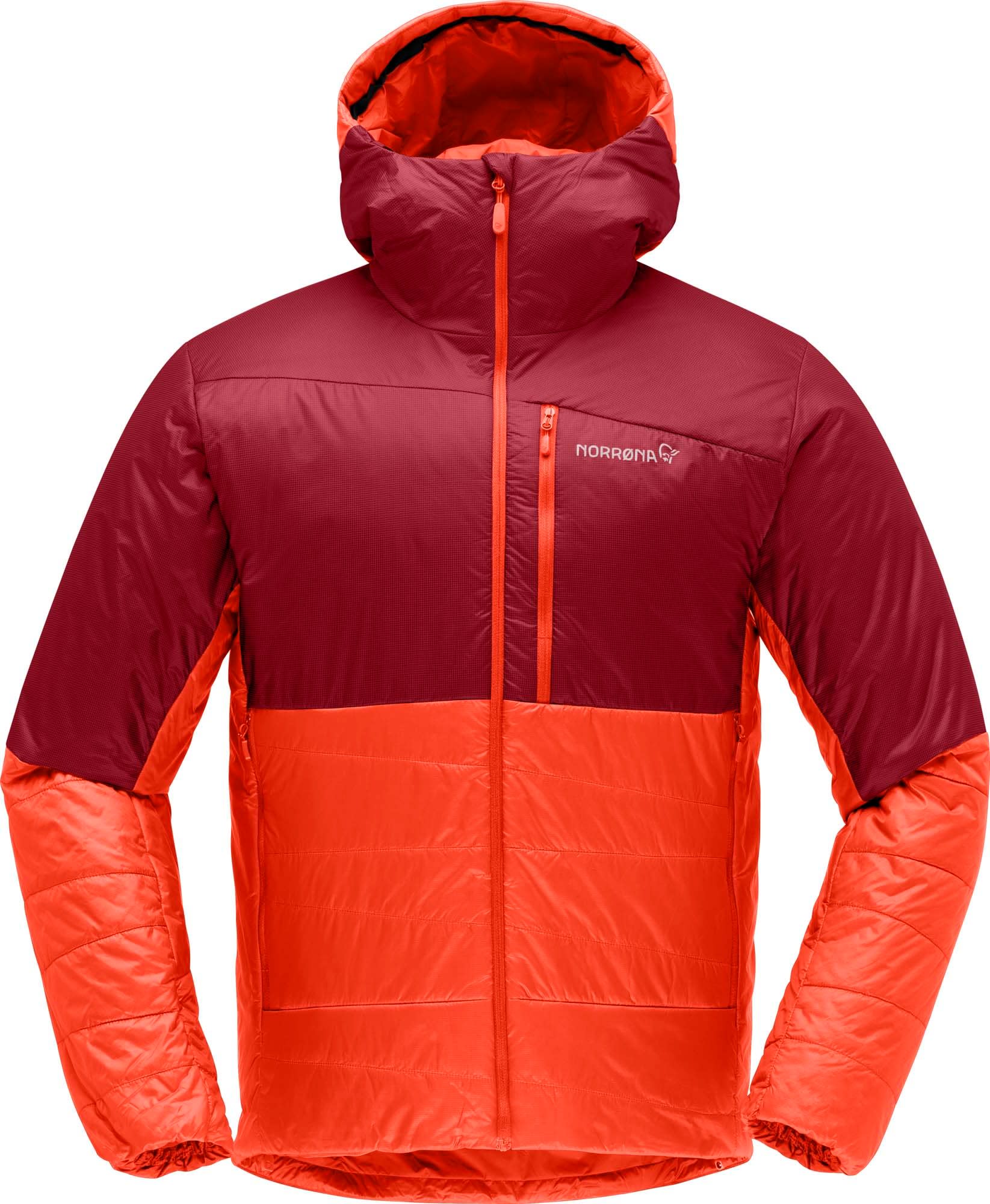 Men’s Falketind Thermo60 Hood Arednalin/Rhubarb