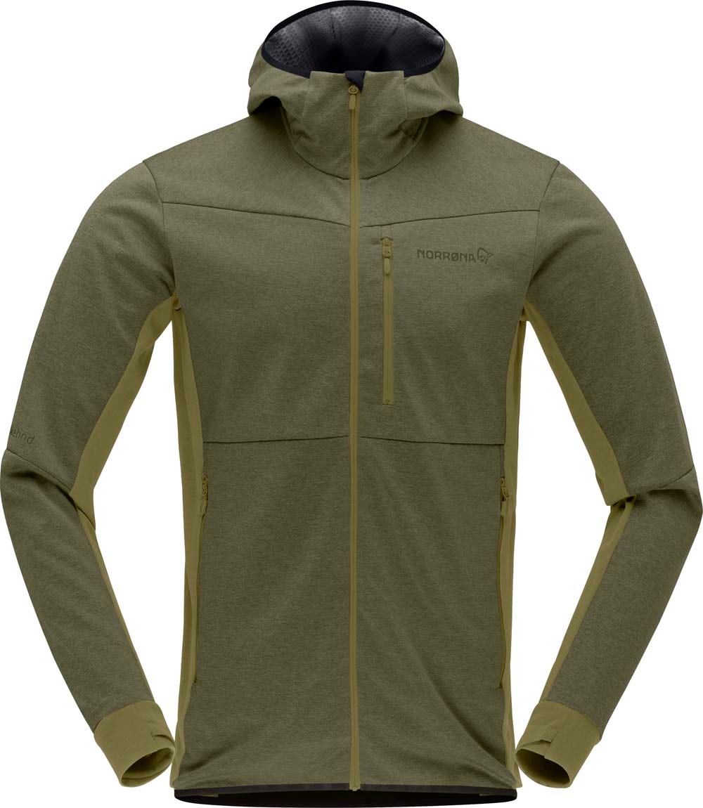 Men’s Falketind Warm2 Octa Hood Olive Night/Olive Drab