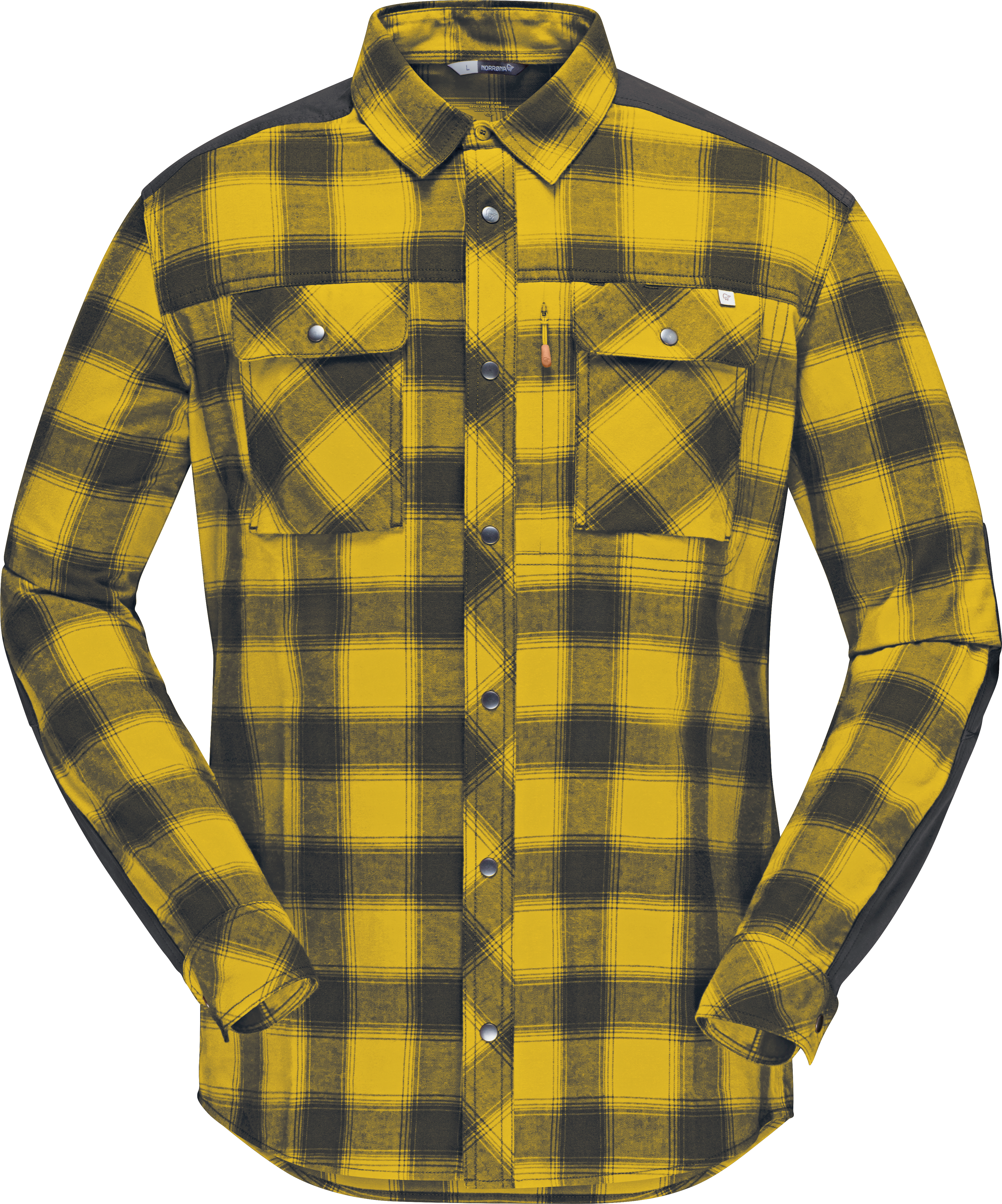 Men’s Svalbard Flannel Shirt Golden Palm