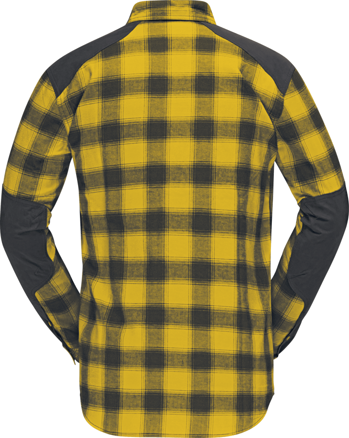 Norrøna Men's Svalbard Flannel Shirt Golden Palm Norrøna