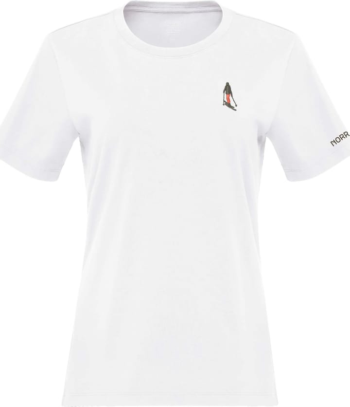 Norrøna /29 Cotton Activity Embroidery T-Shirt W'S Pure White Norrøna