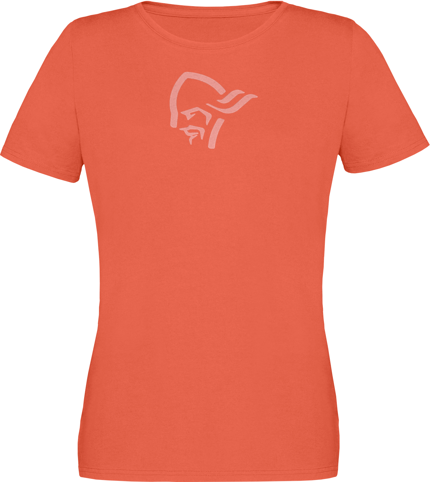 Norrøna Women’s /29 Cotton Viking T-shirt Orange Alert