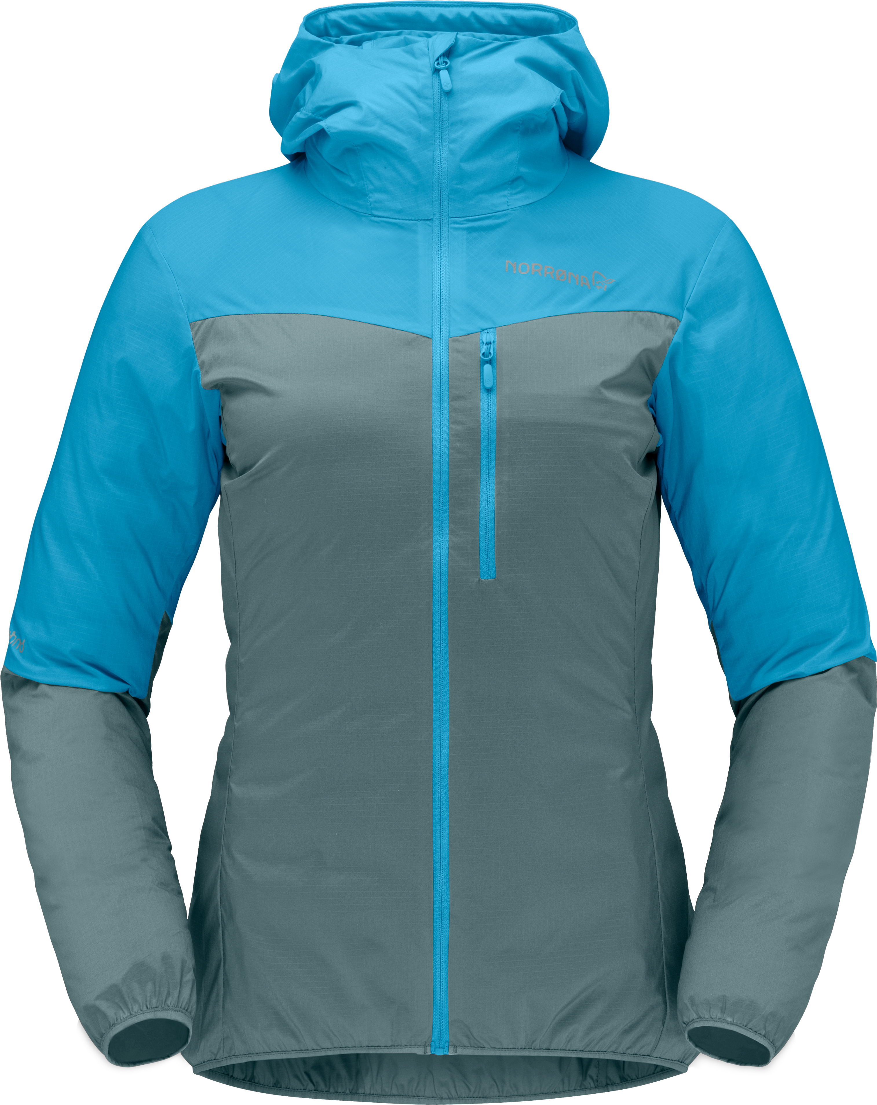 Women’s Falketind aero60 Hood Aquarius/North Atlantic