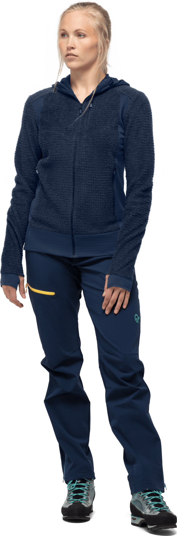 Women's Falketind Alpha120 Zip Hood Indigo Night