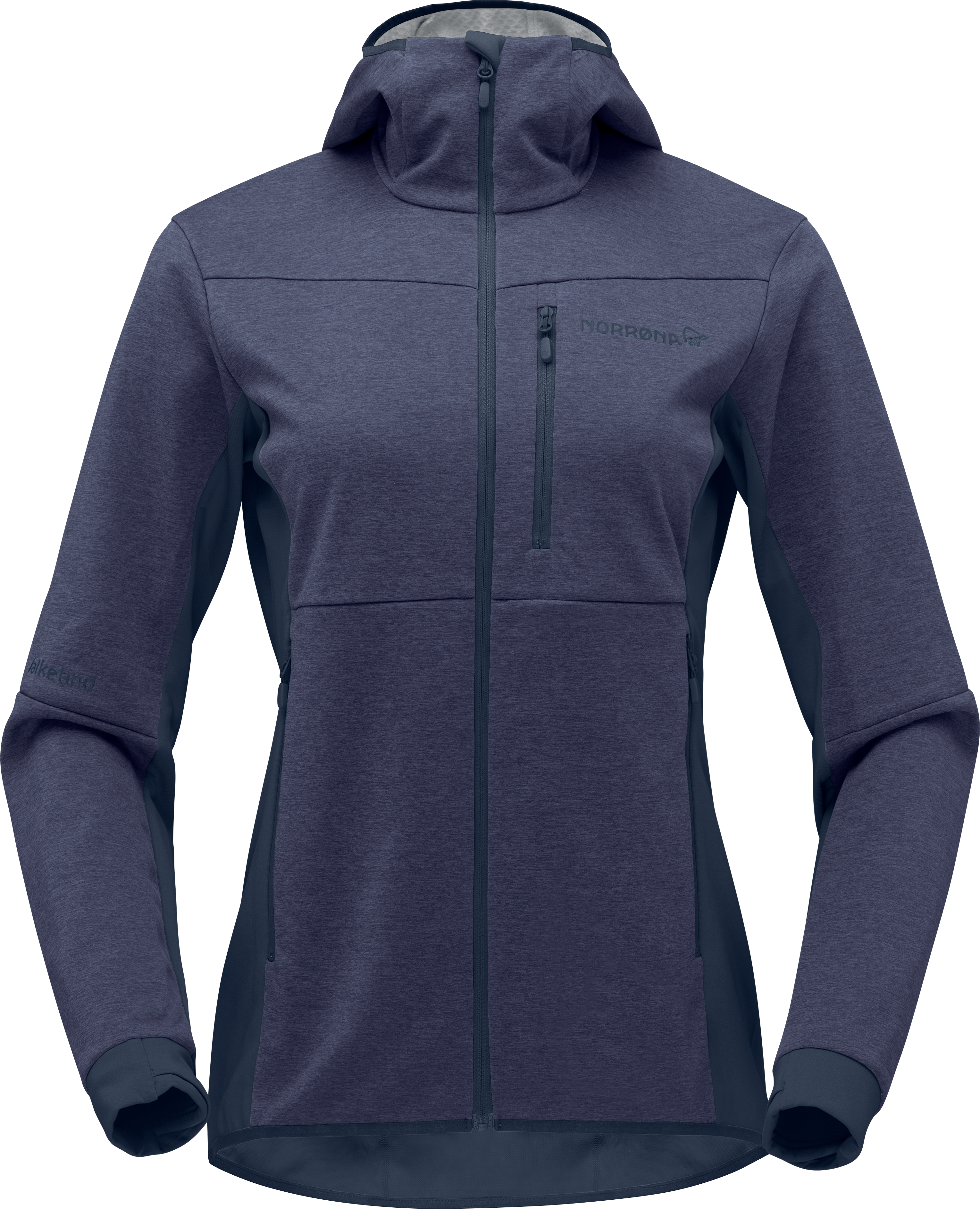 Norrøna Women’s Falketind Warm2 Octa Hood Indigo Night