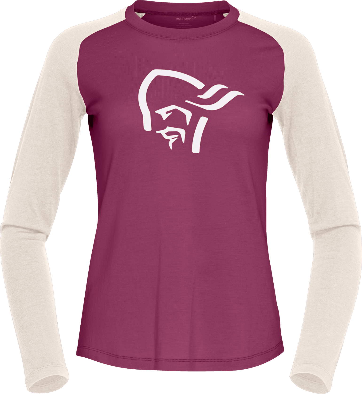 Norrøna Women's Femund pureUll Long Sleeve Violet Quartz