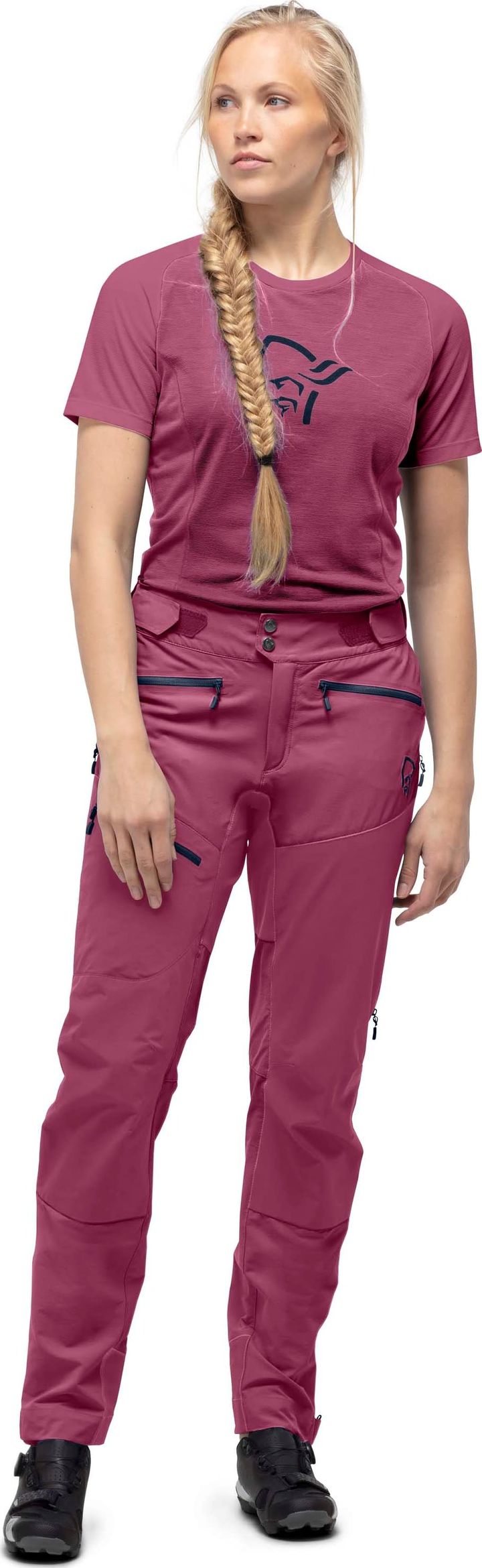 Norrøna Women's Fjørå Flex1 Pants Violet Quartz Norrøna