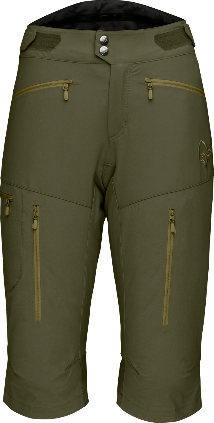 Norrøna Women's Fjørå Flex1 Shorts Olive Night Norrøna