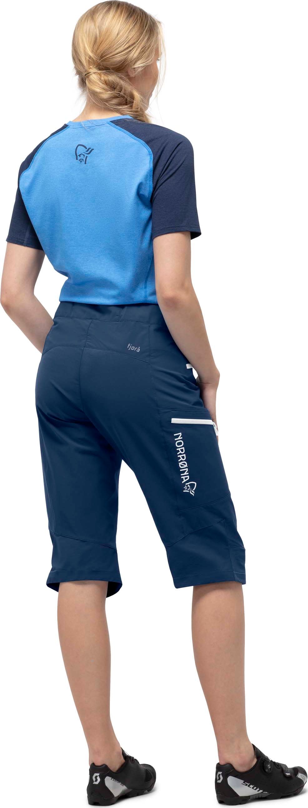 Norrona fjørå flex1 heavy duty Shorts Women - Mykonos Blue