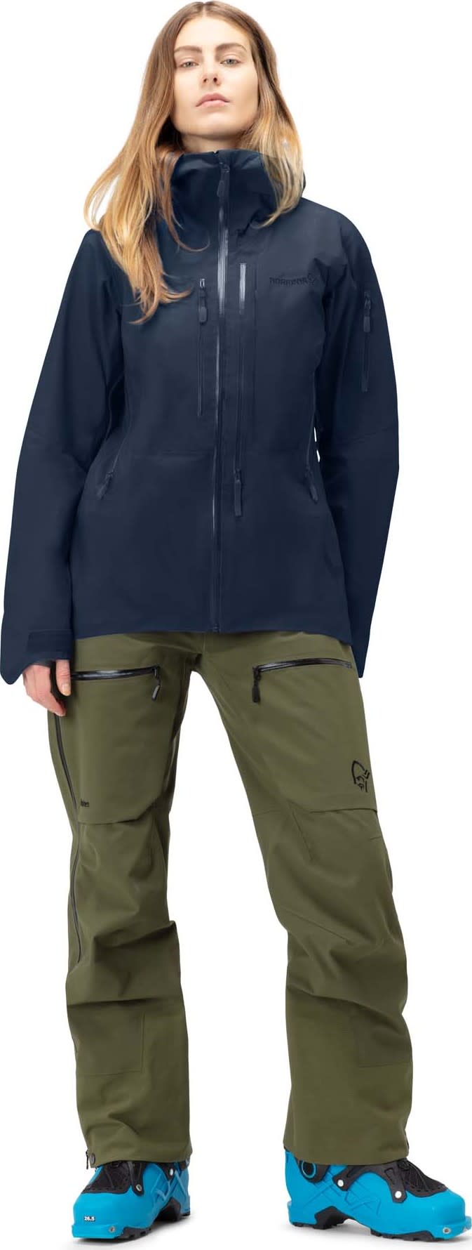 Norrøna Women's Lofoten GORE-TEX Pro Jacket Indigo Night Norrøna