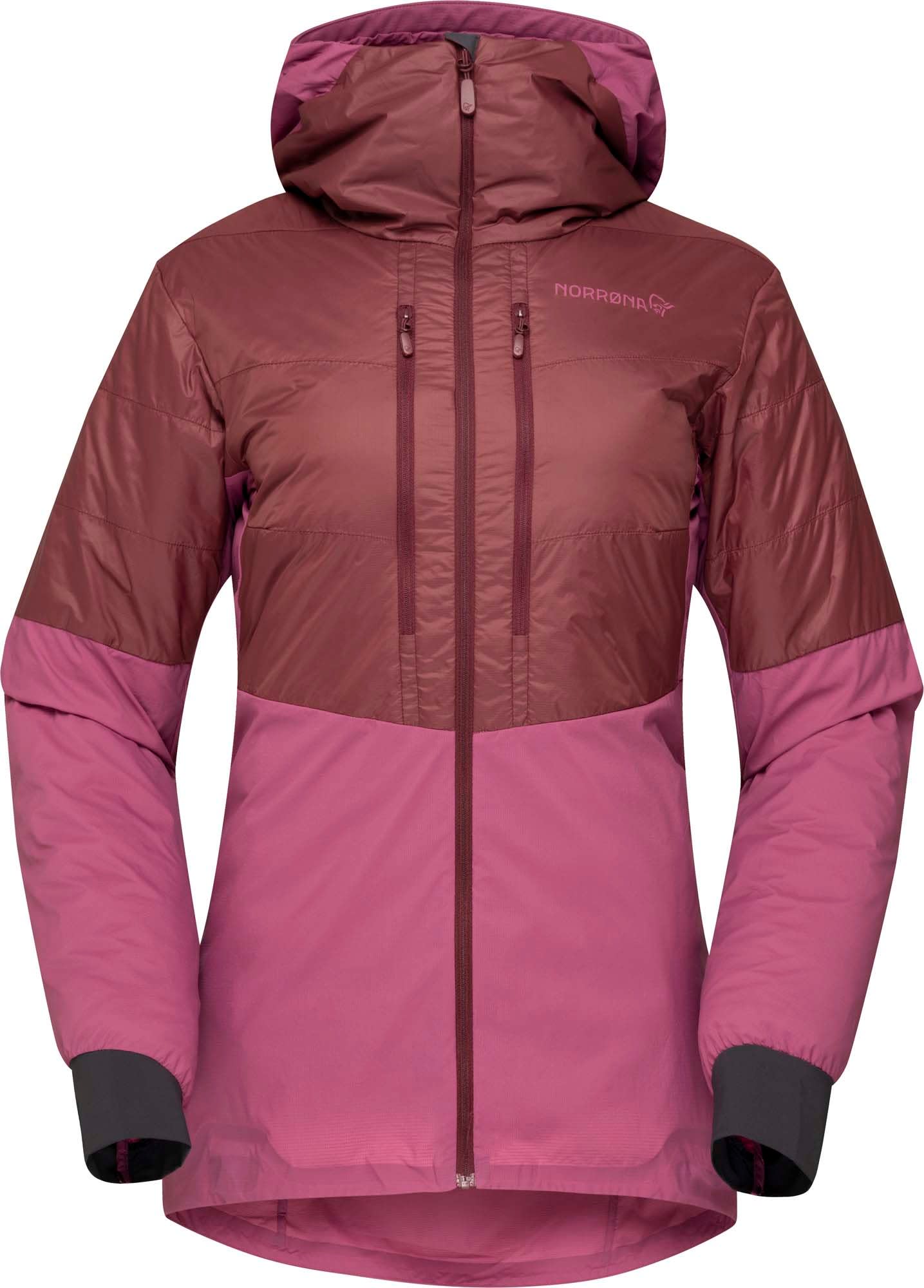 Norrøna Women’s Lyngen Aero80 Insulated Zip Hood Violet Quartz