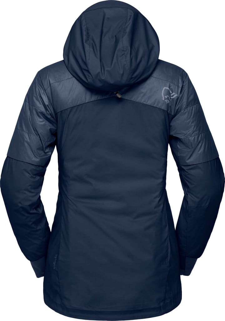 Norrøna Women's Lyngen Aero80 Insulated Zip Hood Indigo Night Norrøna