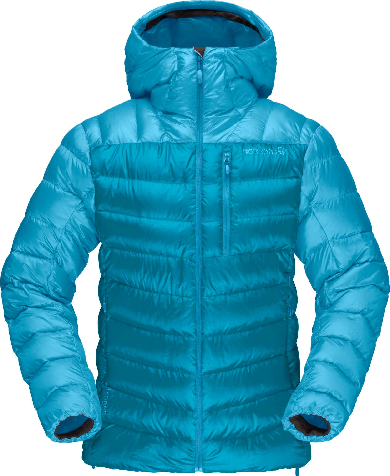 Norrøna Women’s Lyngen Down850 Hood Aquarius/Hawaiian Surf