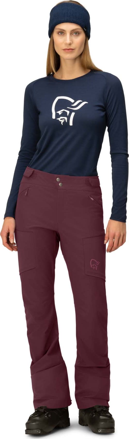 Towny Port Cotton Blend Solid Pant