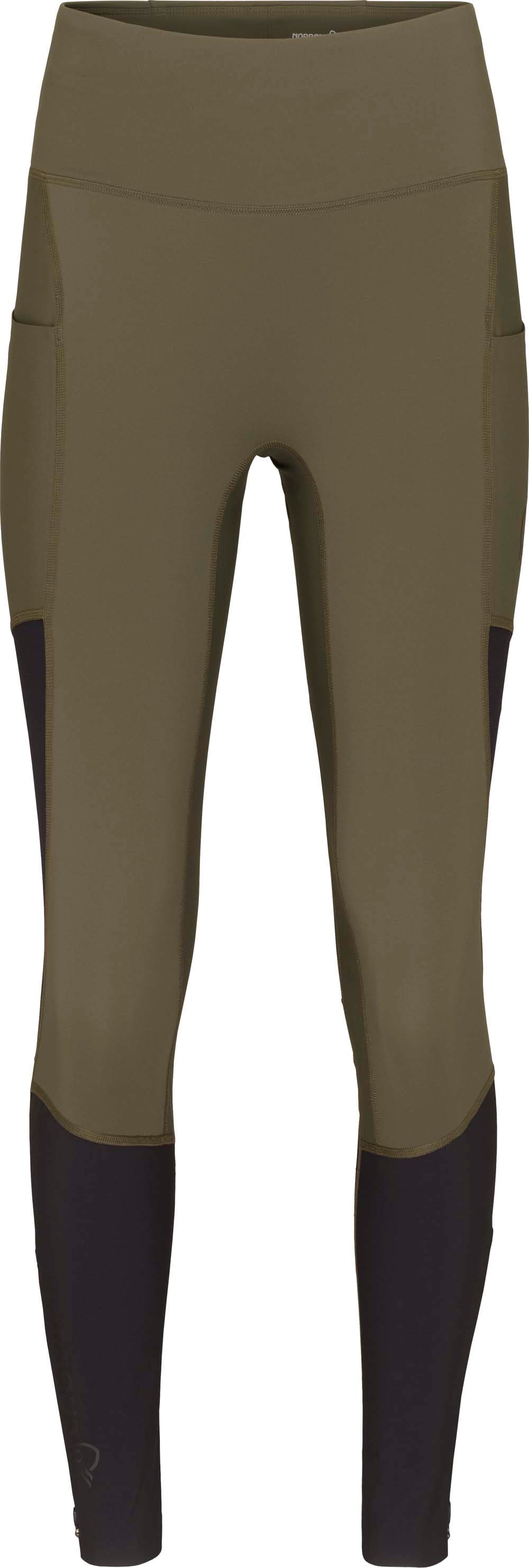 Norrøna Women’s Senja Equaliser Stretch Tights Olive Night/Caviar