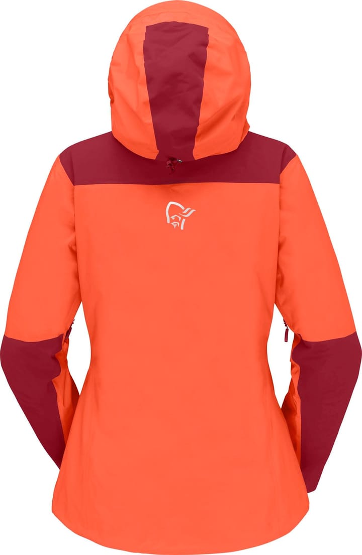 Norrøna Women's Trollveggen Gore-Tex Pro Light Jacket Orange Alert Norrøna