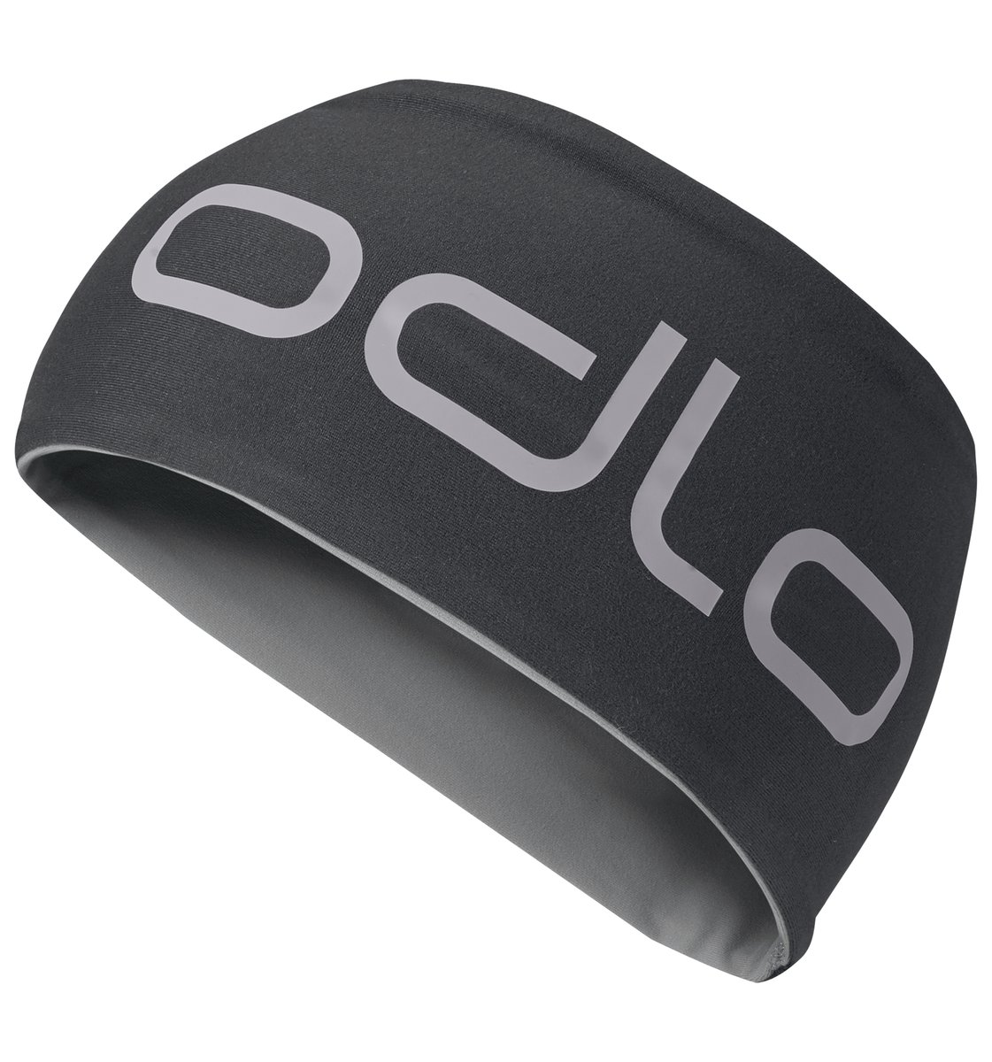 Odlo Headband Reversible Black – Steel Grey