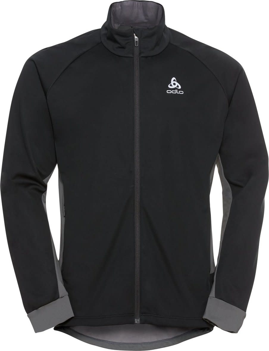 Odlo Men’s Jacket Brensholmen Black/Graphite Grey