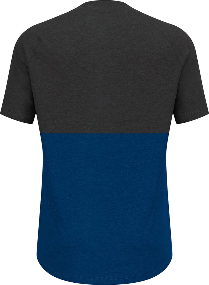 Odlo Men's T-shirt Crew Neck S/S Ride 365 Lack Melange - Limoges Melange Odlo