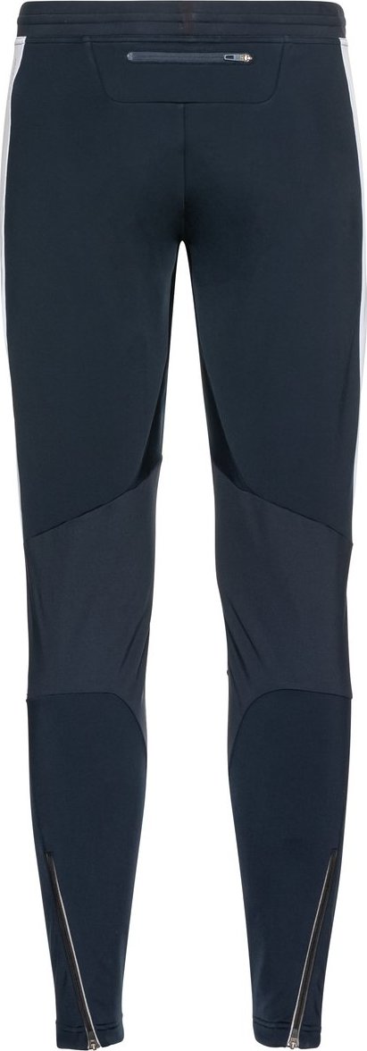 ODLO-PANTS LANGNES W DARK SAPPHIRE - WHITE - Cross-country ski leggings