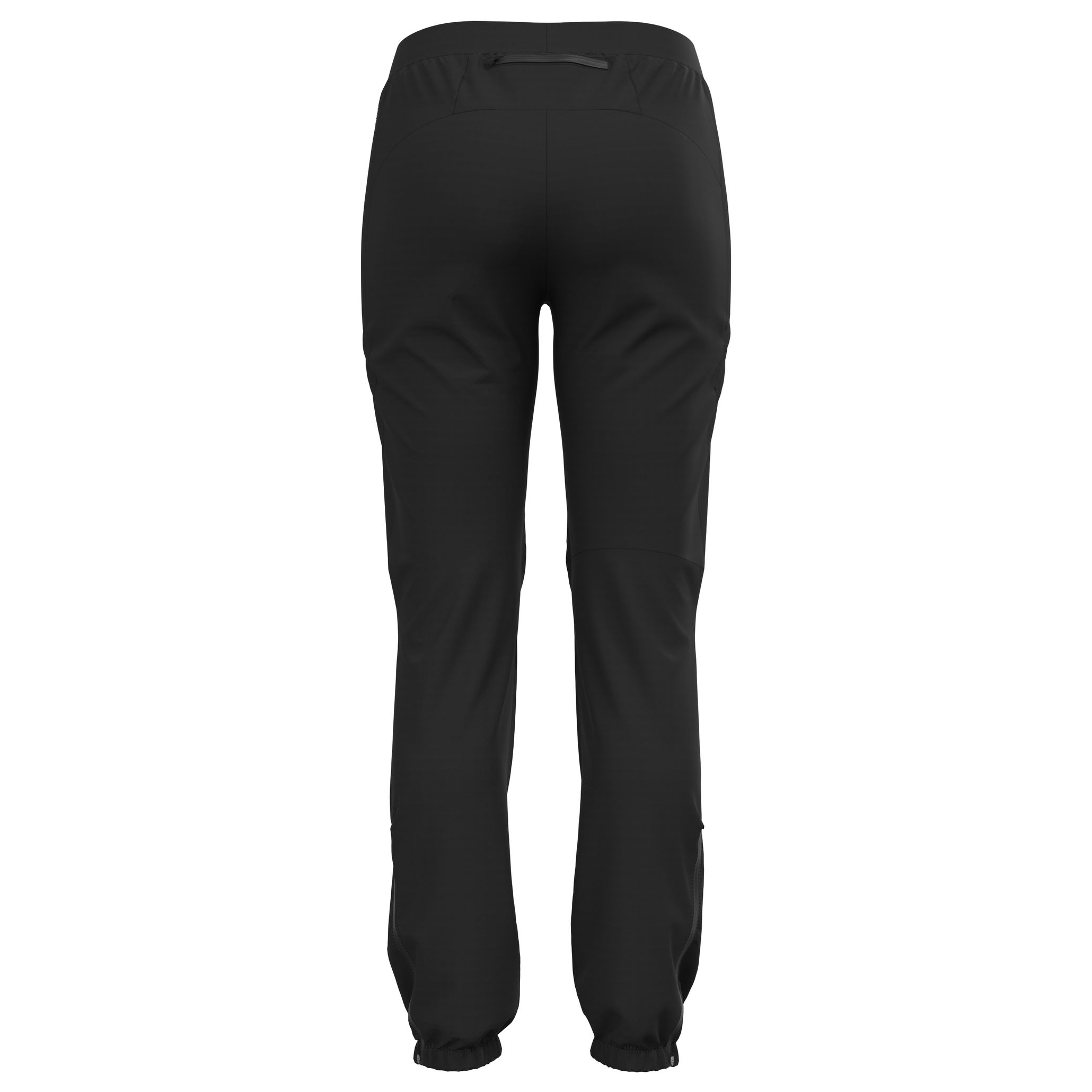 ODLO-PANTS LANGNES W DARK SAPPHIRE - WHITE - Cross-country ski leggings