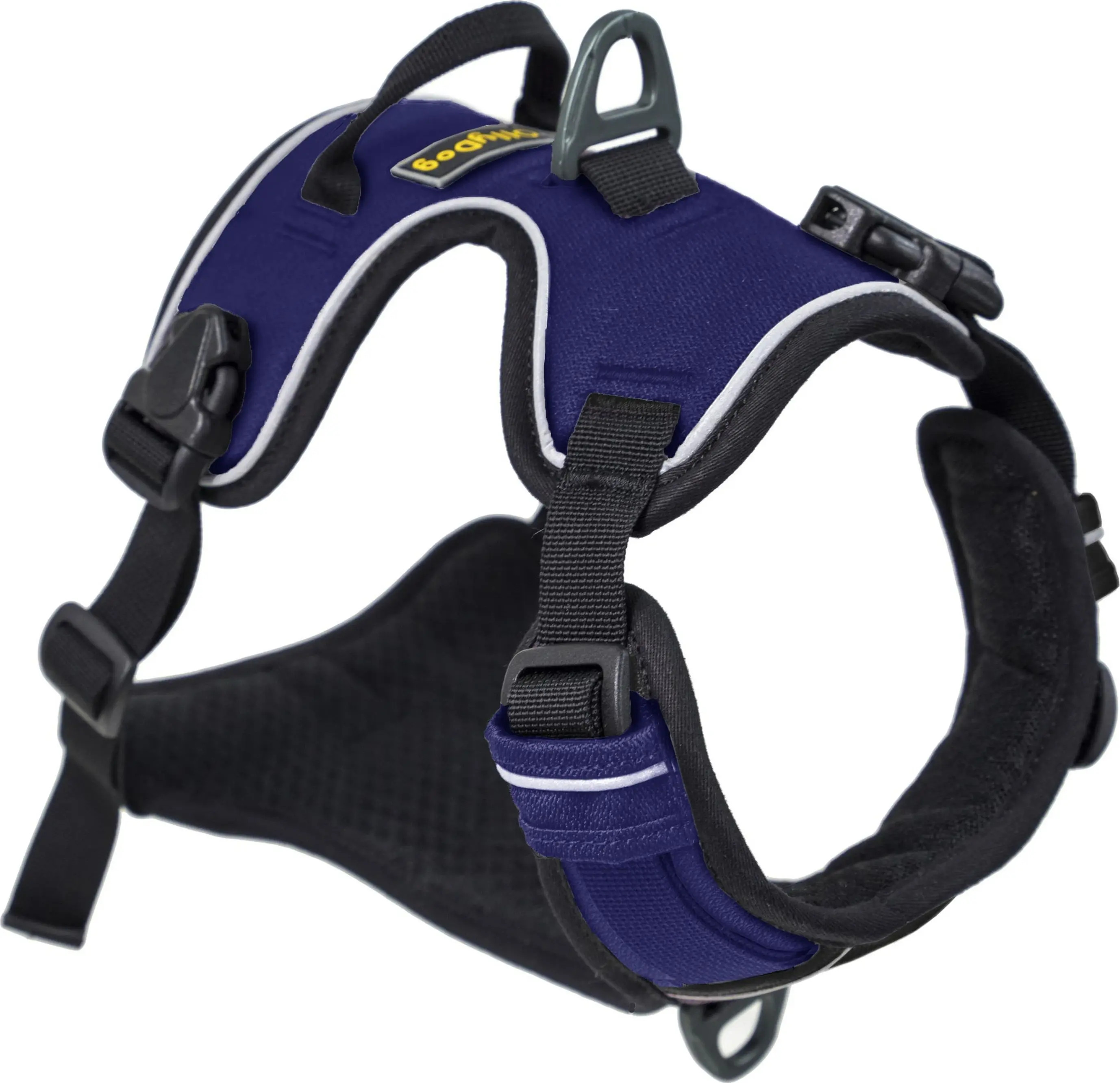 OllyDog Alpine Reflective Harness Atlantic