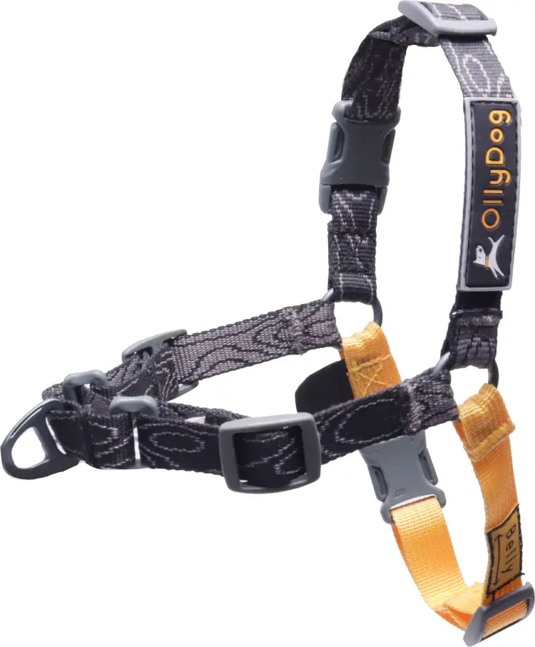 OllyDog Essential Harness Raven Bark