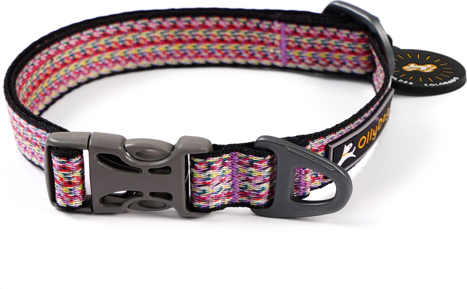 OllyDog Rescue Collar Prism Red