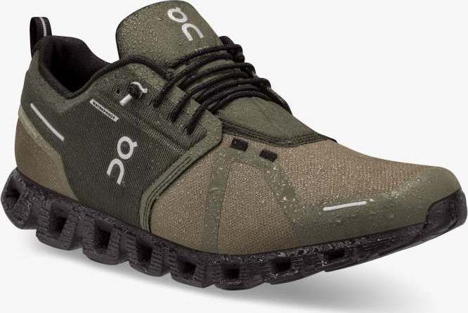 On Men's Cloud 5 Waterproof Olive/Black On