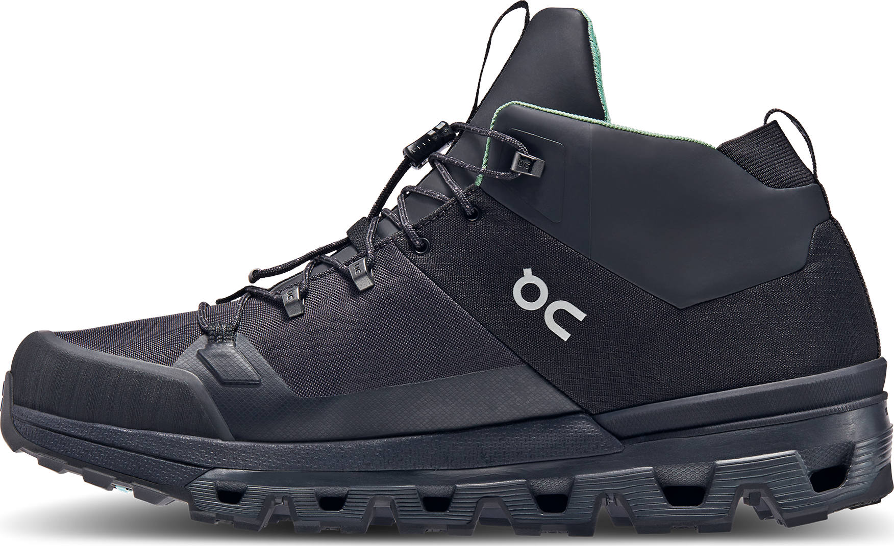 Botas On Cloudtrax Waterproof Negras Hombre