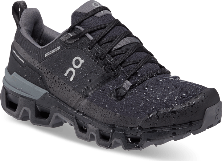 On Men's Cloudwander Waterproof Black/Eclipse On