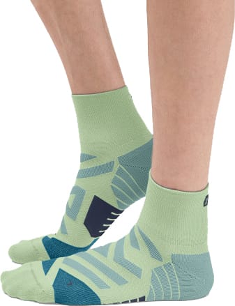 On Women's Performance High Sock Meadow/Niagara On