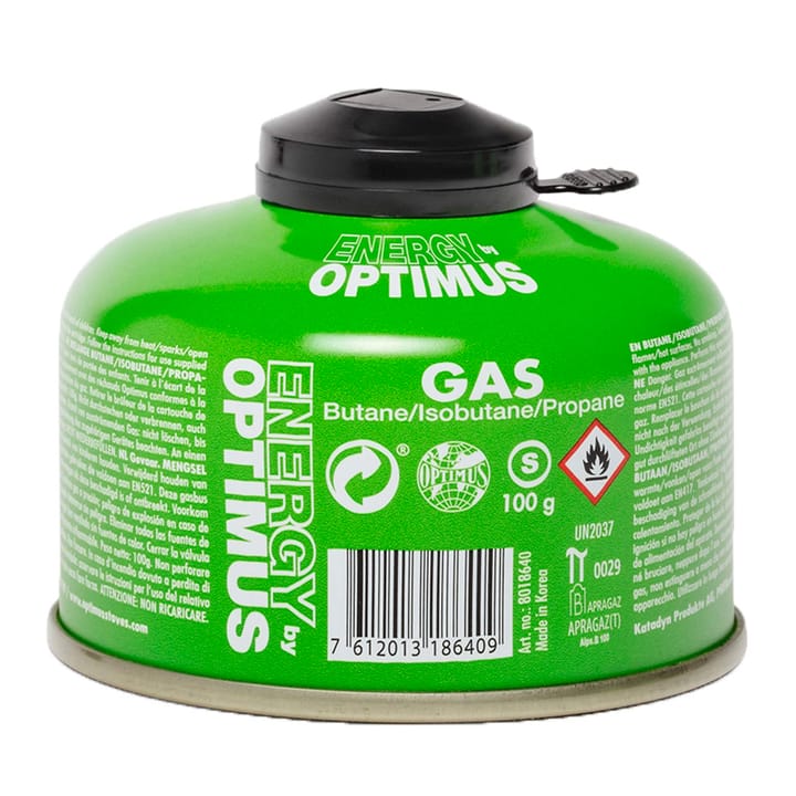 Optimus Gas Canister 100 G (Butan, Propan, Isobutan) Green Optimus