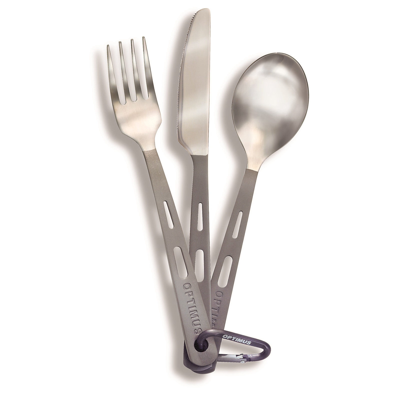 Optimus Titanium 3-piece Cutlery Set Titanium