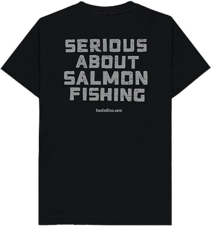 Frodin Flies Frödin Organic Salmon Fishing Logo Tee Frodin Flies