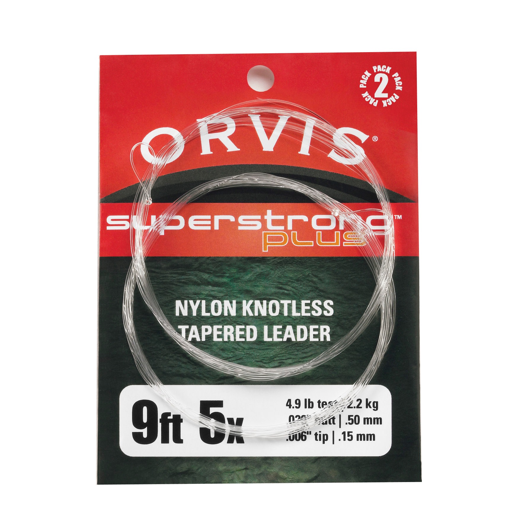 Orvis Super Strong Knotless Leaders  OneColour