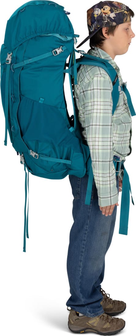 Osprey Kids' Ace 50 Blue Spikemoss/Deep Peyto Osprey