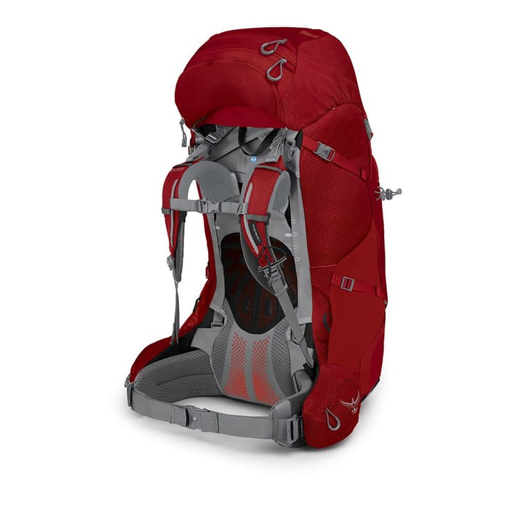 Osprey Ariel Plus 85 Carnelian Red Osprey